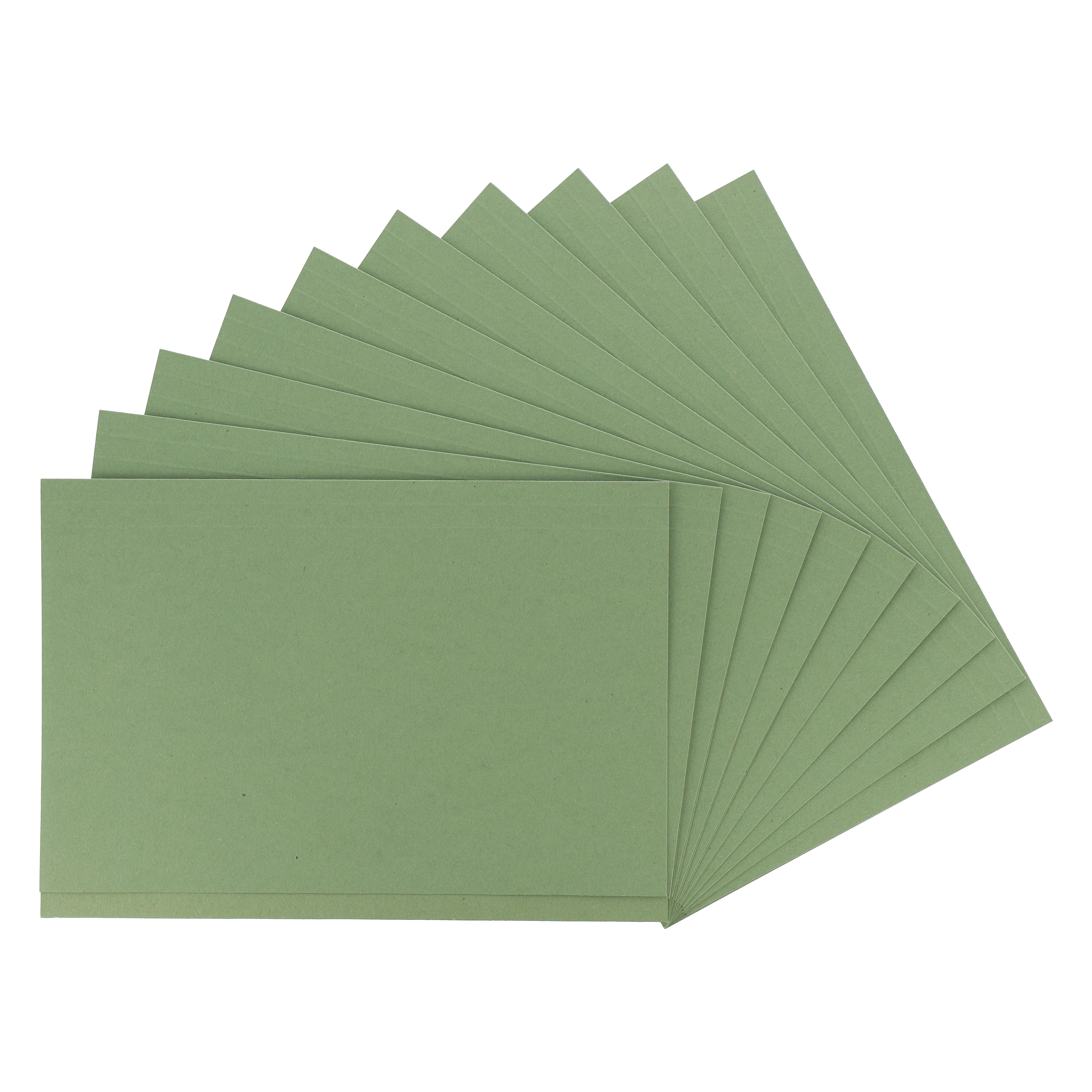 Classmates Square Cut Folders Green